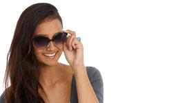 woman wearing sun glasses